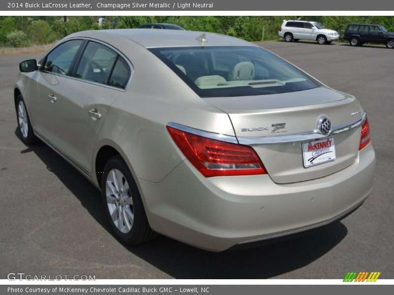 Champagne Silver Metallic / Light Neutral 2014 Buick LaCrosse Leather