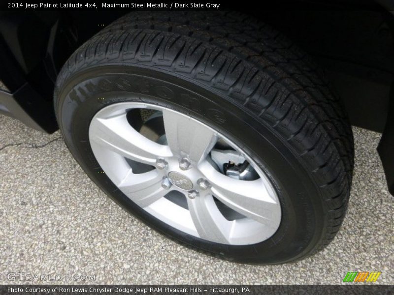 Maximum Steel Metallic / Dark Slate Gray 2014 Jeep Patriot Latitude 4x4