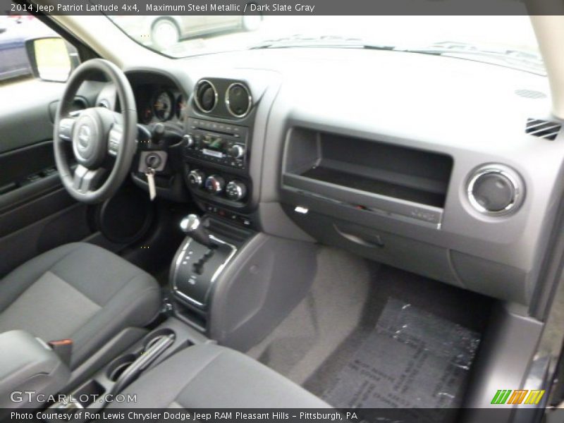 Maximum Steel Metallic / Dark Slate Gray 2014 Jeep Patriot Latitude 4x4