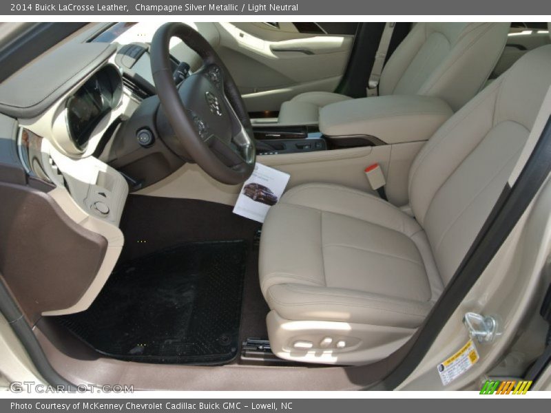 Champagne Silver Metallic / Light Neutral 2014 Buick LaCrosse Leather