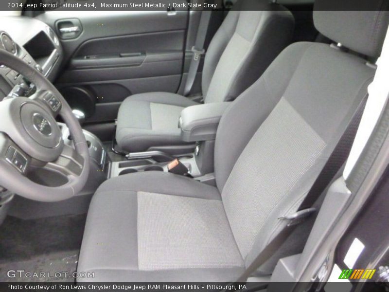 Maximum Steel Metallic / Dark Slate Gray 2014 Jeep Patriot Latitude 4x4
