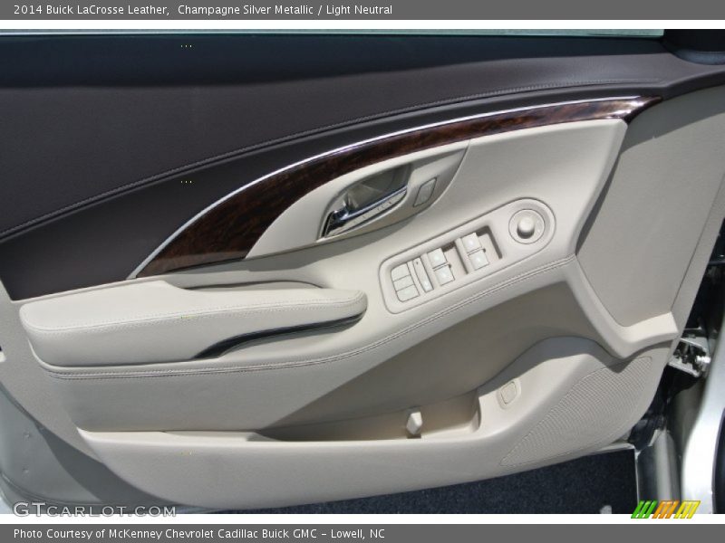 Champagne Silver Metallic / Light Neutral 2014 Buick LaCrosse Leather