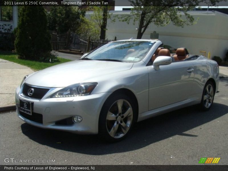 Tungsten Pearl / Saddle Tan 2011 Lexus IS 250C Convertible