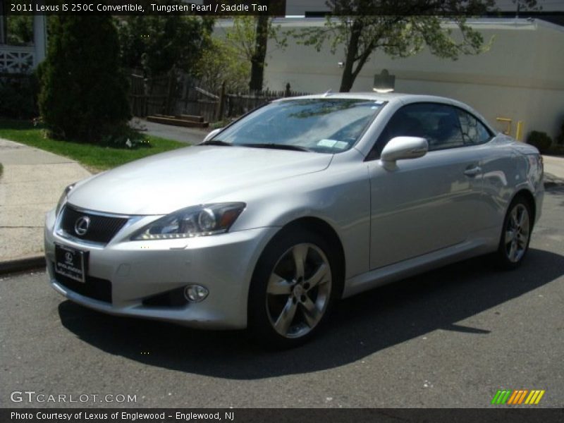 Tungsten Pearl / Saddle Tan 2011 Lexus IS 250C Convertible