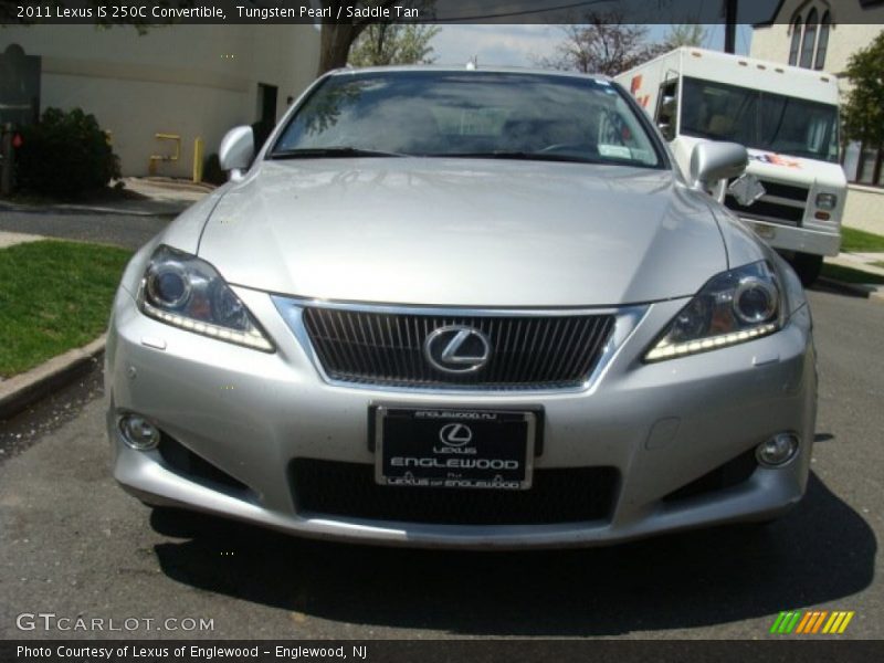 Tungsten Pearl / Saddle Tan 2011 Lexus IS 250C Convertible