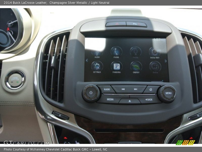 Champagne Silver Metallic / Light Neutral 2014 Buick LaCrosse Leather