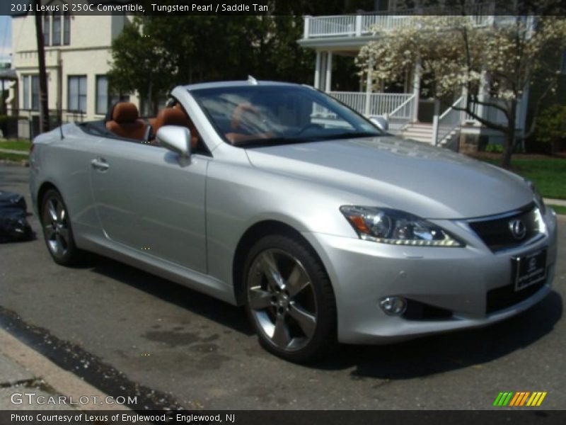 Tungsten Pearl / Saddle Tan 2011 Lexus IS 250C Convertible