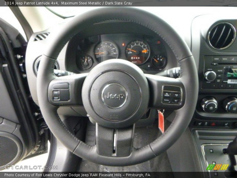 Maximum Steel Metallic / Dark Slate Gray 2014 Jeep Patriot Latitude 4x4