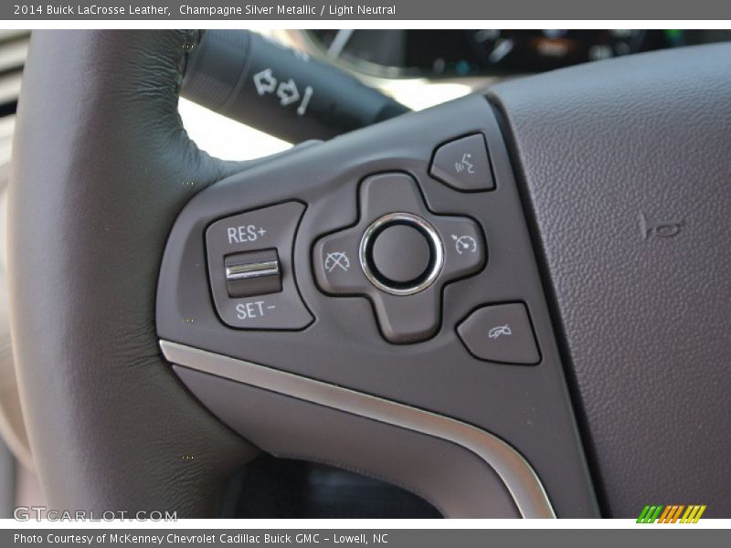 Champagne Silver Metallic / Light Neutral 2014 Buick LaCrosse Leather