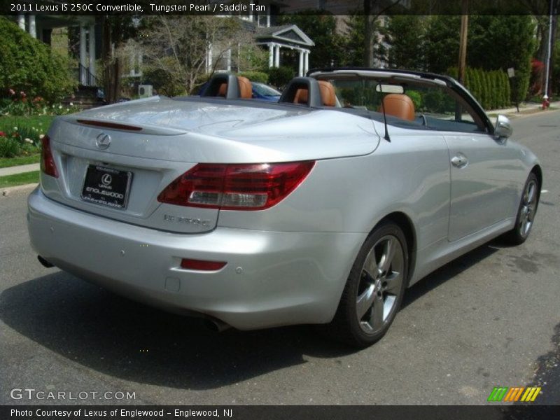 Tungsten Pearl / Saddle Tan 2011 Lexus IS 250C Convertible