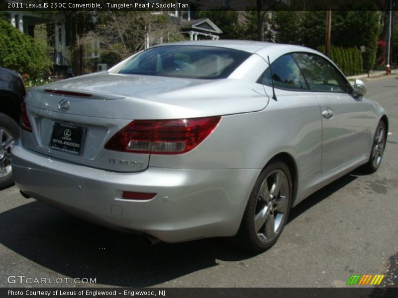 Tungsten Pearl / Saddle Tan 2011 Lexus IS 250C Convertible