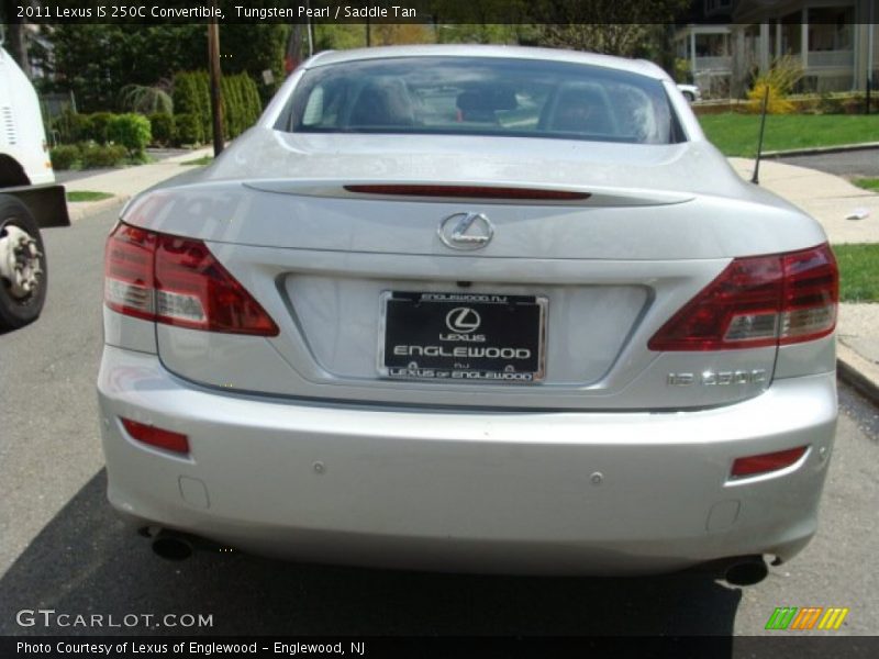 Tungsten Pearl / Saddle Tan 2011 Lexus IS 250C Convertible