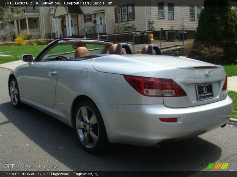 Tungsten Pearl / Saddle Tan 2011 Lexus IS 250C Convertible