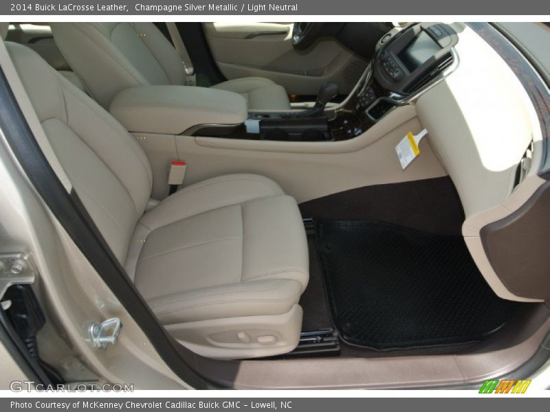 Champagne Silver Metallic / Light Neutral 2014 Buick LaCrosse Leather