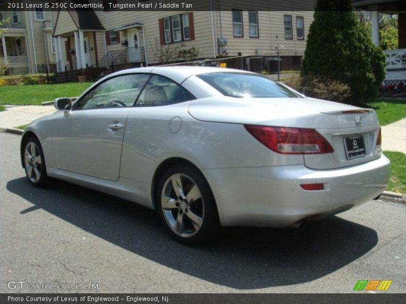 Tungsten Pearl / Saddle Tan 2011 Lexus IS 250C Convertible