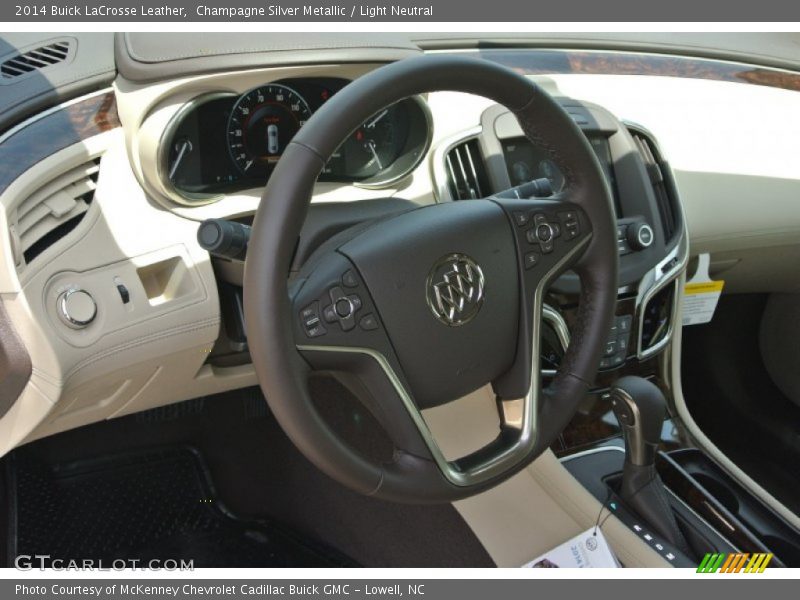Champagne Silver Metallic / Light Neutral 2014 Buick LaCrosse Leather