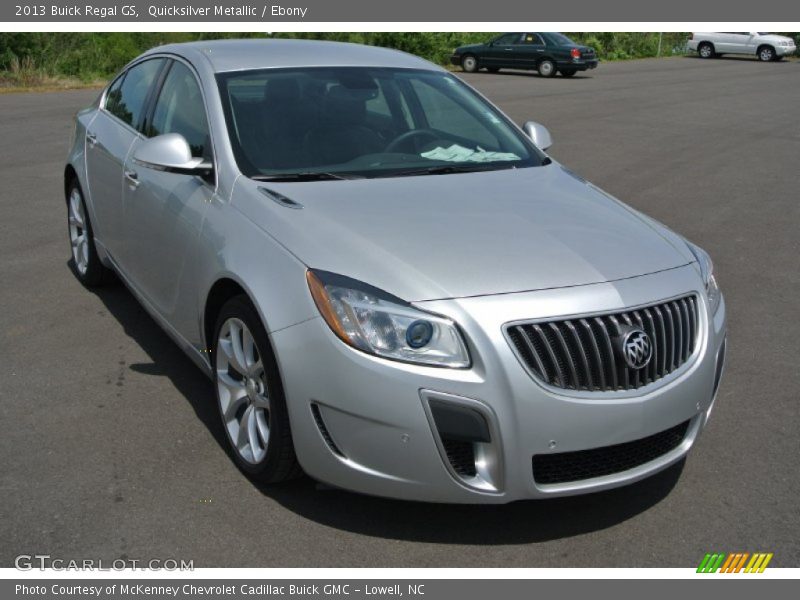 Quicksilver Metallic / Ebony 2013 Buick Regal GS