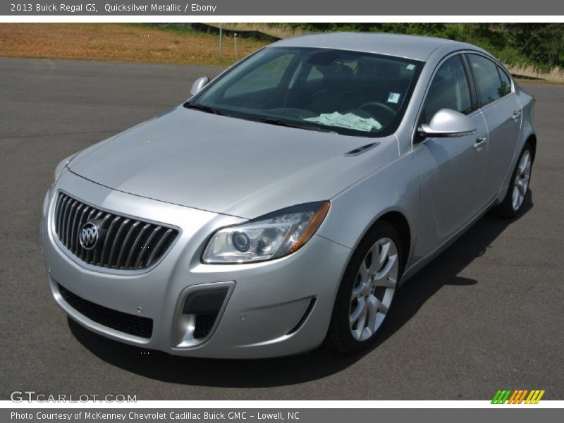 Quicksilver Metallic / Ebony 2013 Buick Regal GS