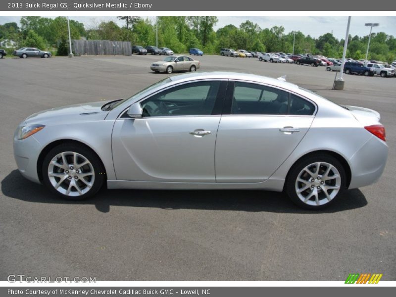 Quicksilver Metallic / Ebony 2013 Buick Regal GS