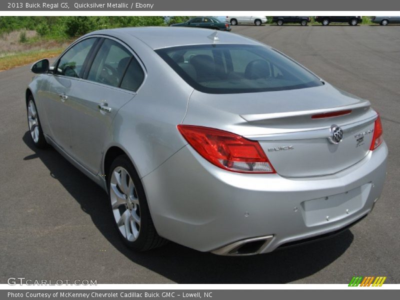 Quicksilver Metallic / Ebony 2013 Buick Regal GS