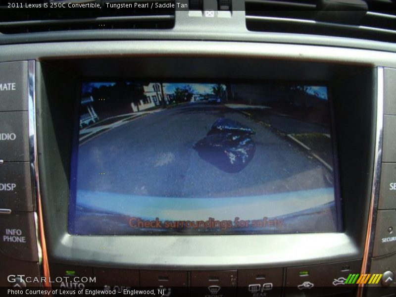 Tungsten Pearl / Saddle Tan 2011 Lexus IS 250C Convertible