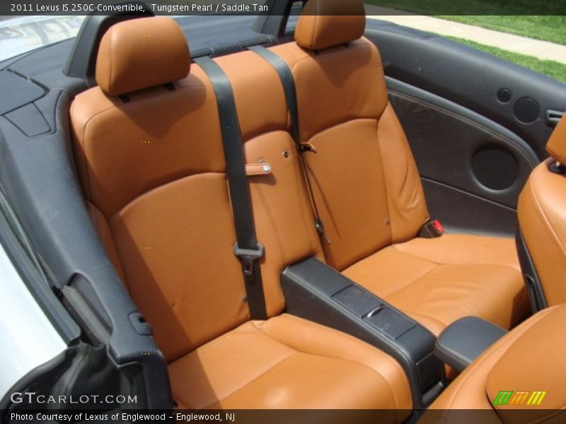 Rear Seat of 2011 IS 250C Convertible