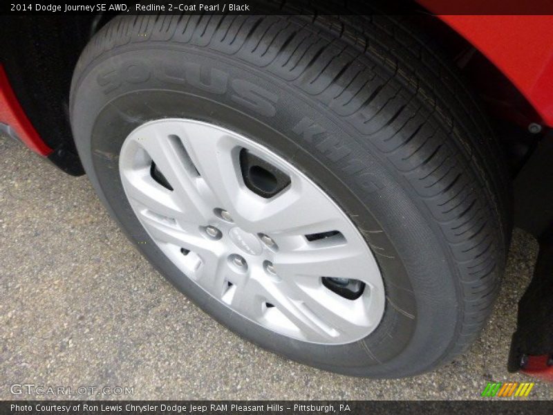 Redline 2-Coat Pearl / Black 2014 Dodge Journey SE AWD