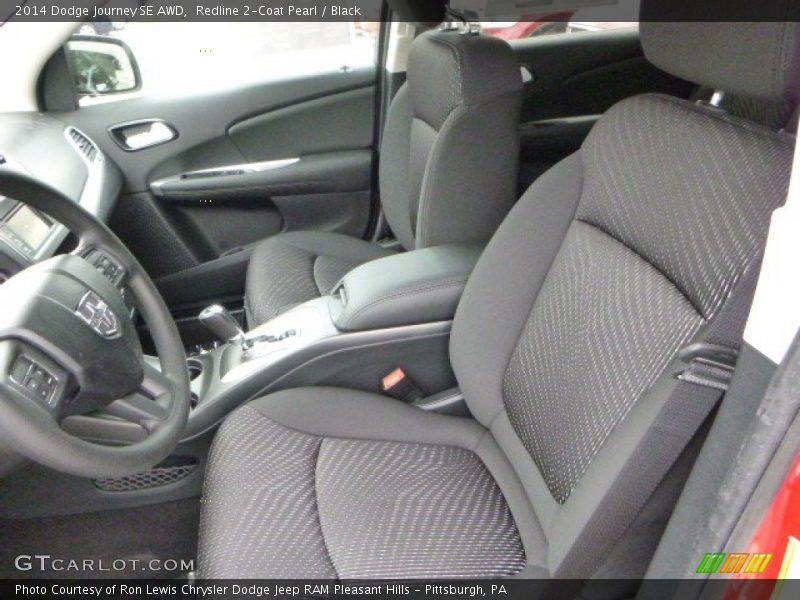 Redline 2-Coat Pearl / Black 2014 Dodge Journey SE AWD