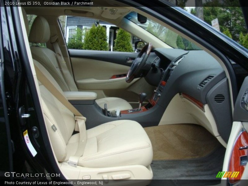 Obsidian Black / Parchment 2010 Lexus ES 350