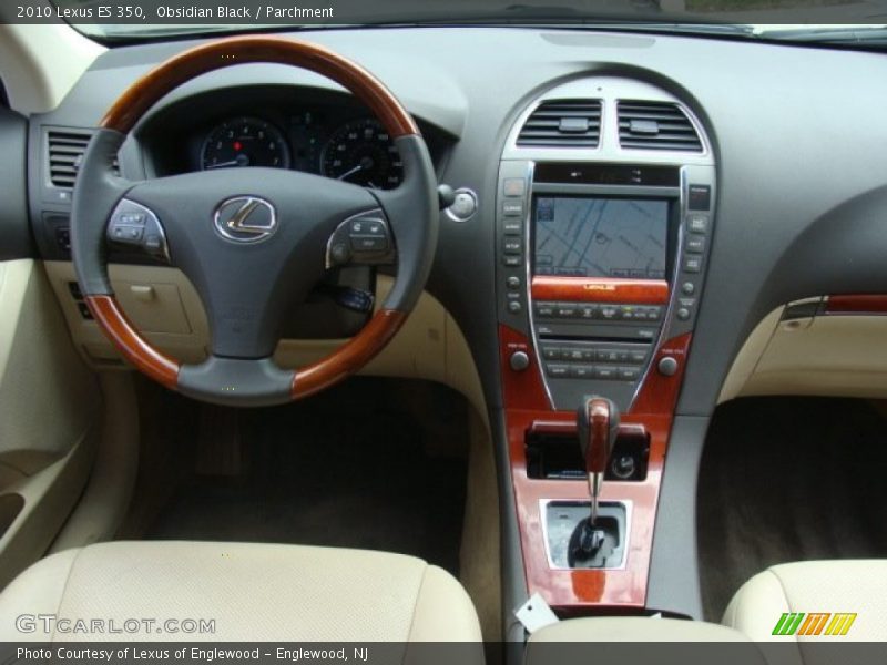Obsidian Black / Parchment 2010 Lexus ES 350