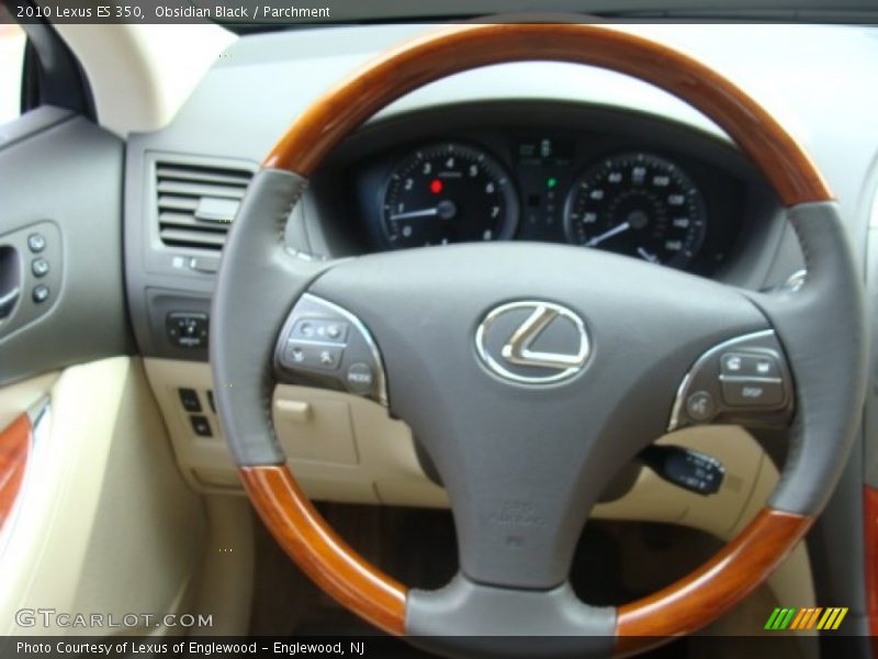 Obsidian Black / Parchment 2010 Lexus ES 350