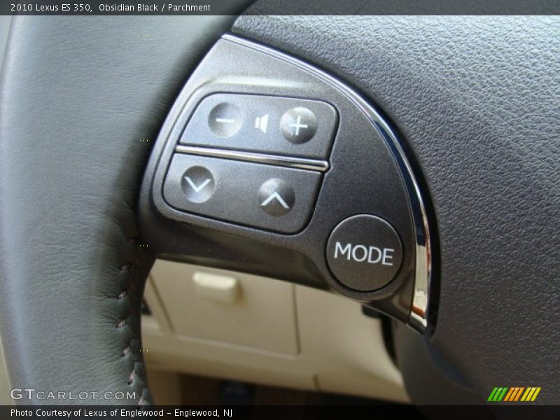 Obsidian Black / Parchment 2010 Lexus ES 350