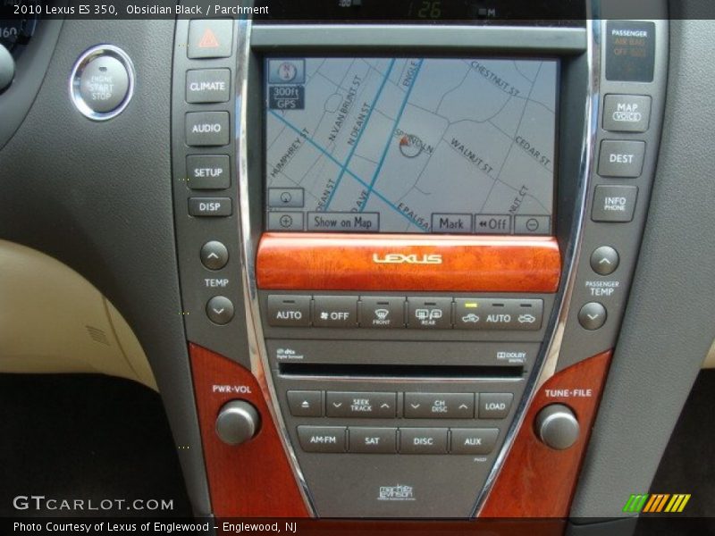 Obsidian Black / Parchment 2010 Lexus ES 350