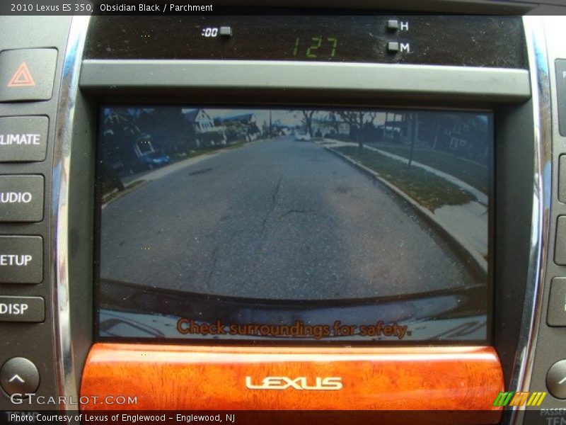 Obsidian Black / Parchment 2010 Lexus ES 350