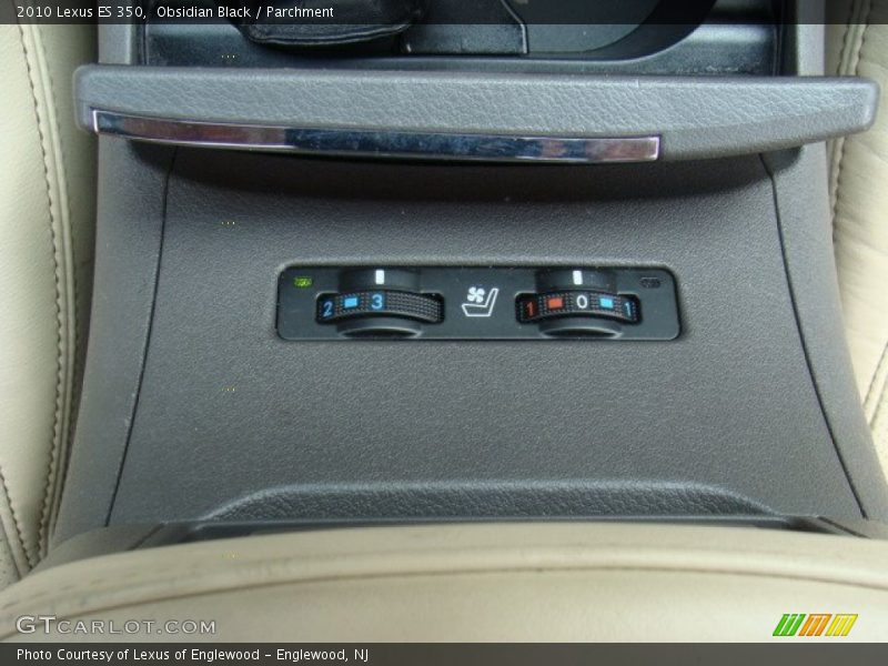 Obsidian Black / Parchment 2010 Lexus ES 350