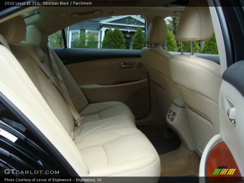 Obsidian Black / Parchment 2010 Lexus ES 350