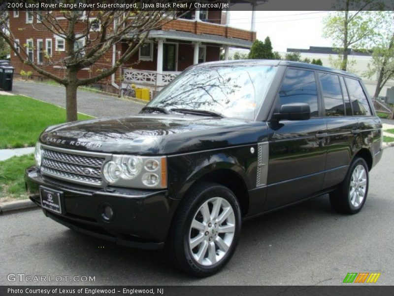 Java Black Pearl / Charcoal/Jet 2006 Land Rover Range Rover Supercharged