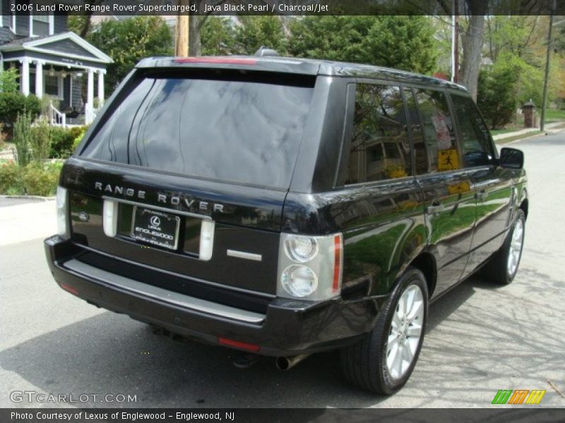 Java Black Pearl / Charcoal/Jet 2006 Land Rover Range Rover Supercharged