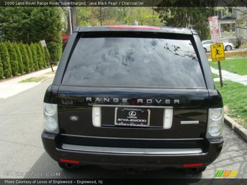 Java Black Pearl / Charcoal/Jet 2006 Land Rover Range Rover Supercharged