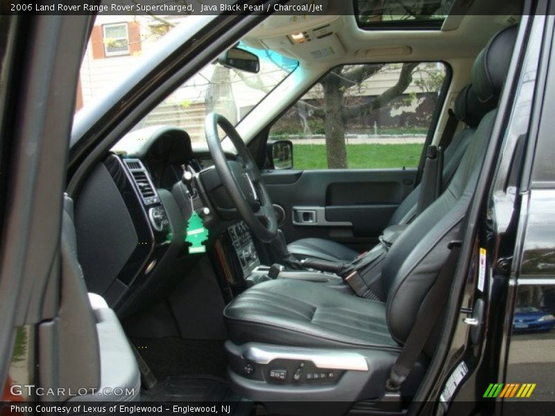  2006 Range Rover Supercharged Charcoal/Jet Interior