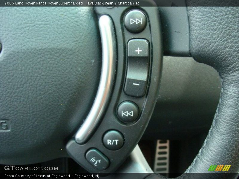 Controls of 2006 Range Rover Supercharged