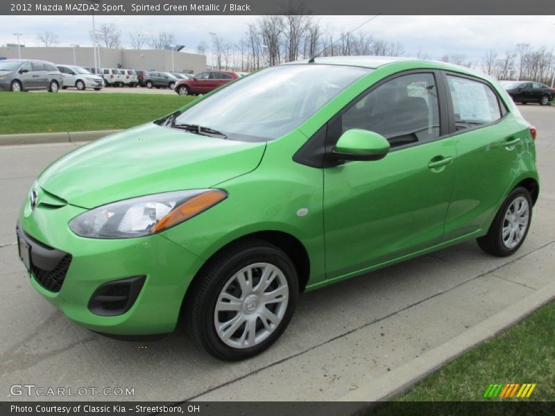 Front 3/4 View of 2012 MAZDA2 Sport