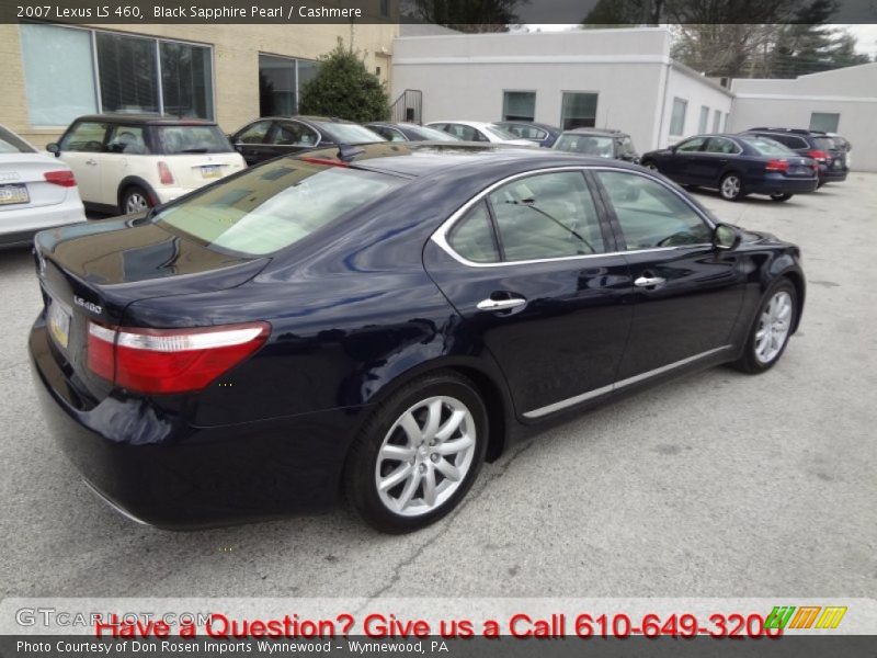 Black Sapphire Pearl / Cashmere 2007 Lexus LS 460