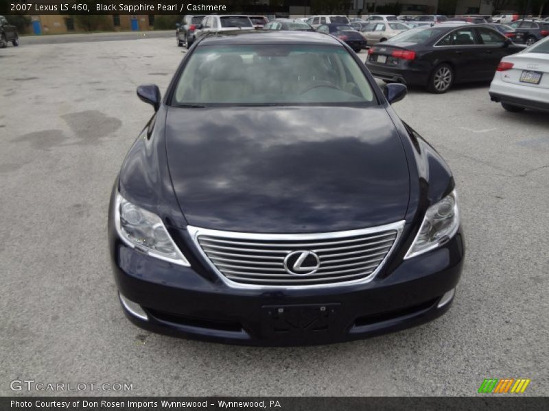 Black Sapphire Pearl / Cashmere 2007 Lexus LS 460