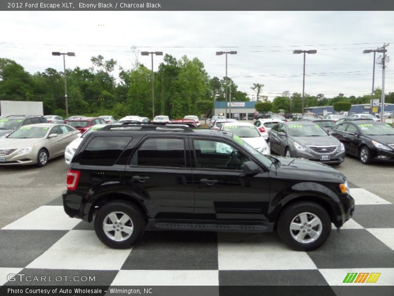 Ebony Black / Charcoal Black 2012 Ford Escape XLT