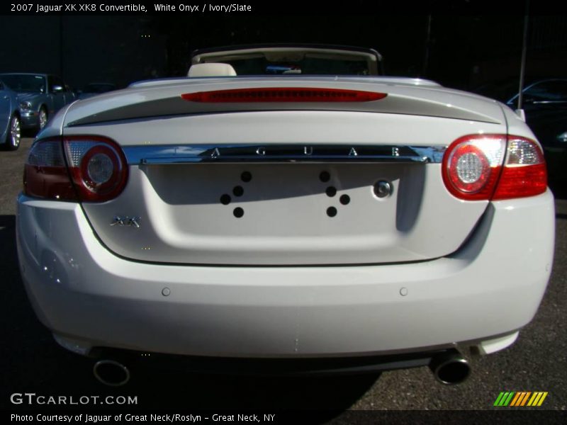 White Onyx / Ivory/Slate 2007 Jaguar XK XK8 Convertible