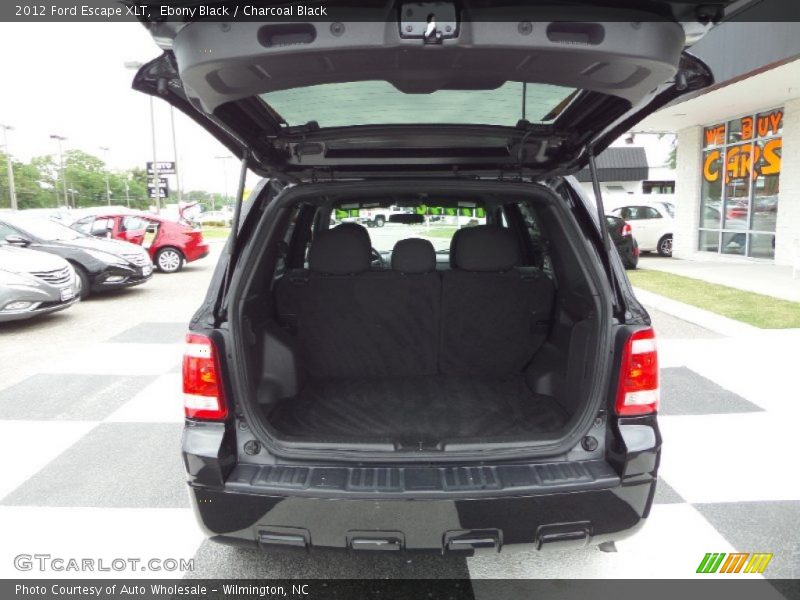 Ebony Black / Charcoal Black 2012 Ford Escape XLT