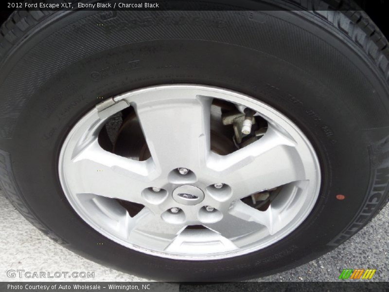 Ebony Black / Charcoal Black 2012 Ford Escape XLT