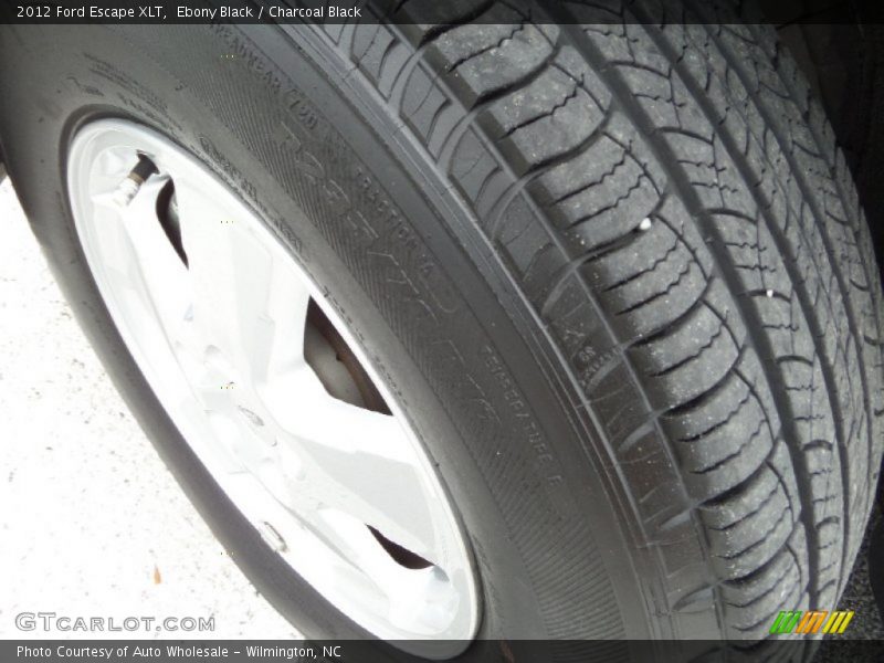 Ebony Black / Charcoal Black 2012 Ford Escape XLT