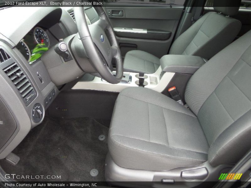 Ebony Black / Charcoal Black 2012 Ford Escape XLT